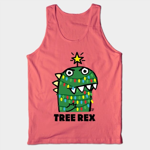 TREE REX Tank Top by toddgoldmanart